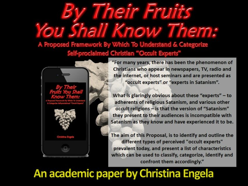 by their fruits you shall know them poster 2023